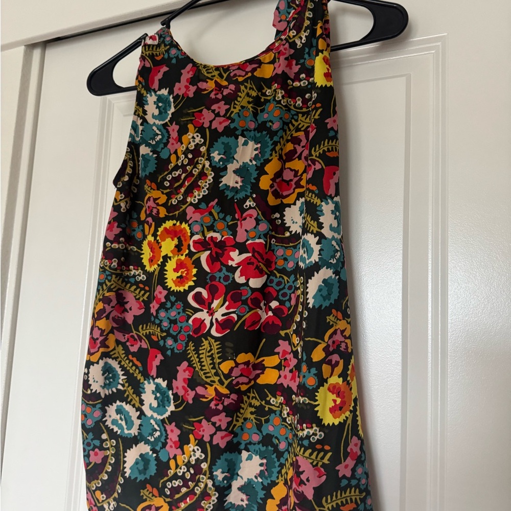 LOFT Multicolor Floral Pattern sleeveless top XS